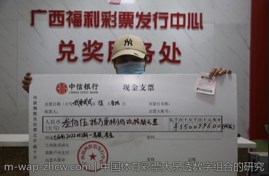 中国体育彩票大乐透数字组合的研究
